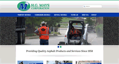 Desktop Screenshot of hgmayscorp.com